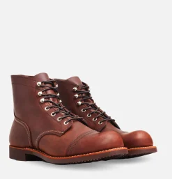 Homme RED WING SHOES Bottes<8111 E - Iron Ranger Amber