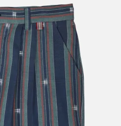 KARDO Shorts<Arman Double Pleat Short Navy