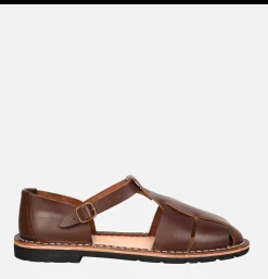 Homme STEVE MONO Sandales<Artisanal Sandal Shoe 10/17 Coffee