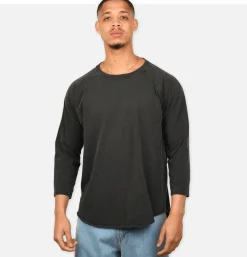 GOOD ON T-shirts<Baseball Tee Black