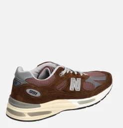 Homme NEW BALANCE Baskets<Baskets 991 V2 Marron