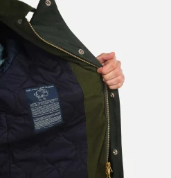 MANIFATTURA CECCARELLI Blousons & Manteaux<Caban Wax Green