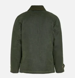 MANIFATTURA CECCARELLI Blousons & Manteaux<Caban Wax Green
