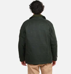 MANIFATTURA CECCARELLI Blousons & Manteaux<Caban Wax Green