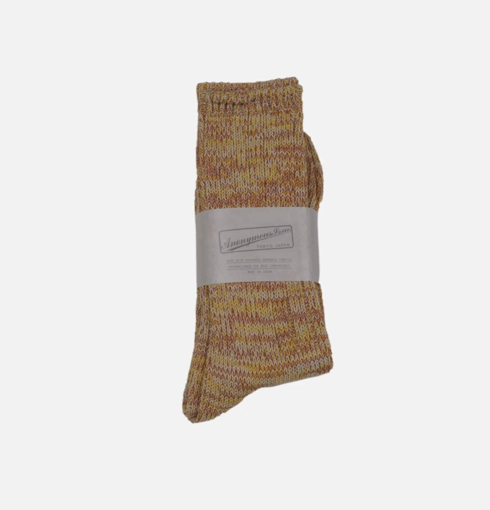 Homme ANONYMOUS ISM Chaussettes<Chaussettes 5 Color Mix Jaune