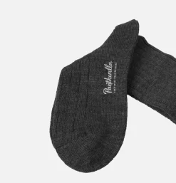 Homme PANTHERELLA Chaussettes<Chaussettes Packington Merino Grey