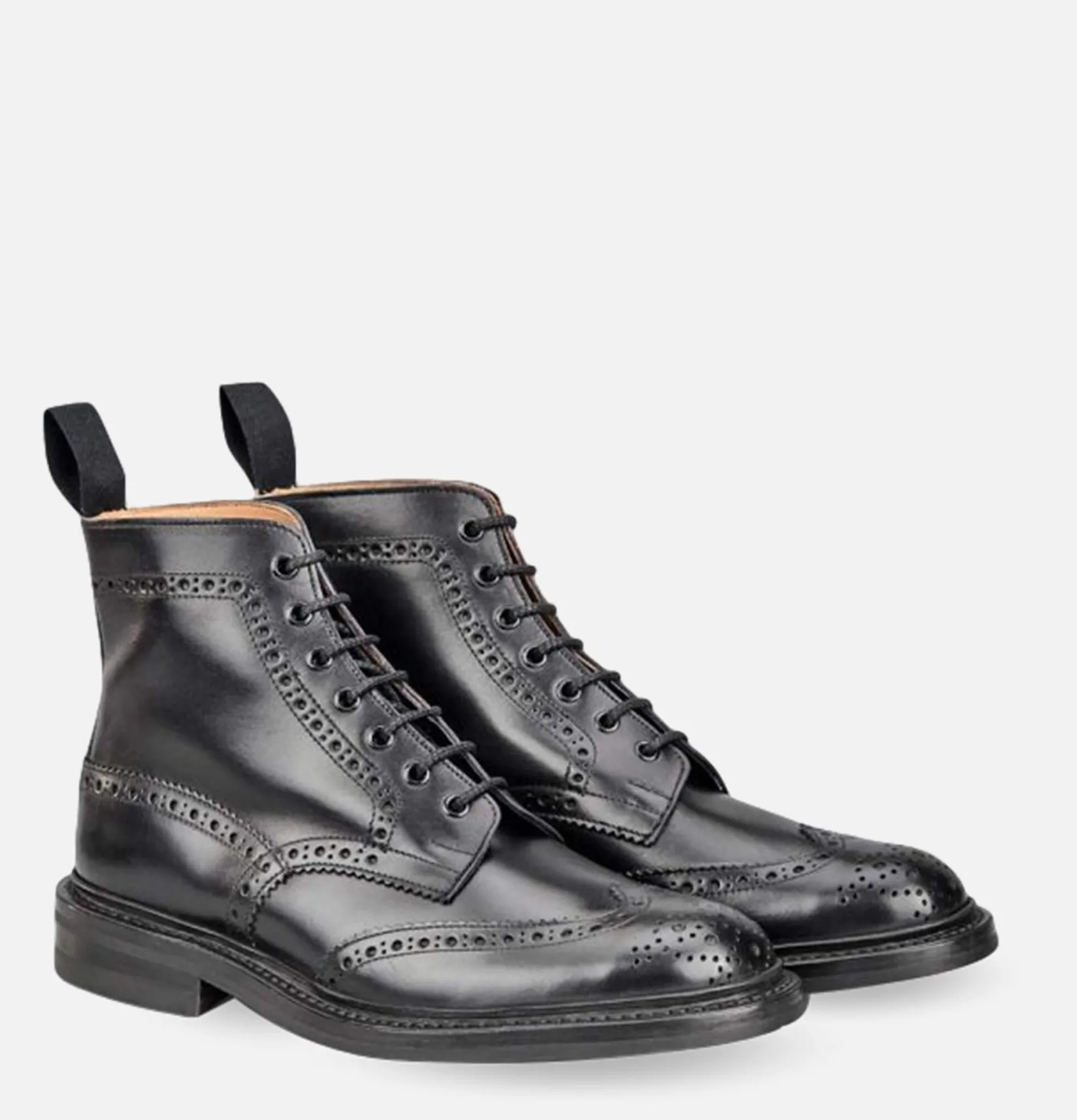 Homme TRICKERS Bottes<Chaussures Stow Black