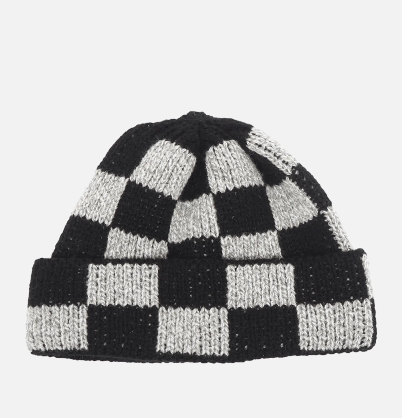 FOUND FEATHER Gants • Bonnets • Echarpes<Checker Beanie Black
