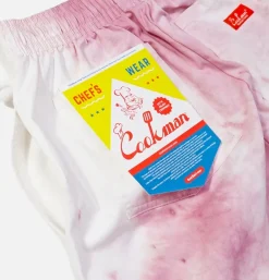 COOKMAN Work Pants<Chef Pant Cabernet Stain Lt Pink