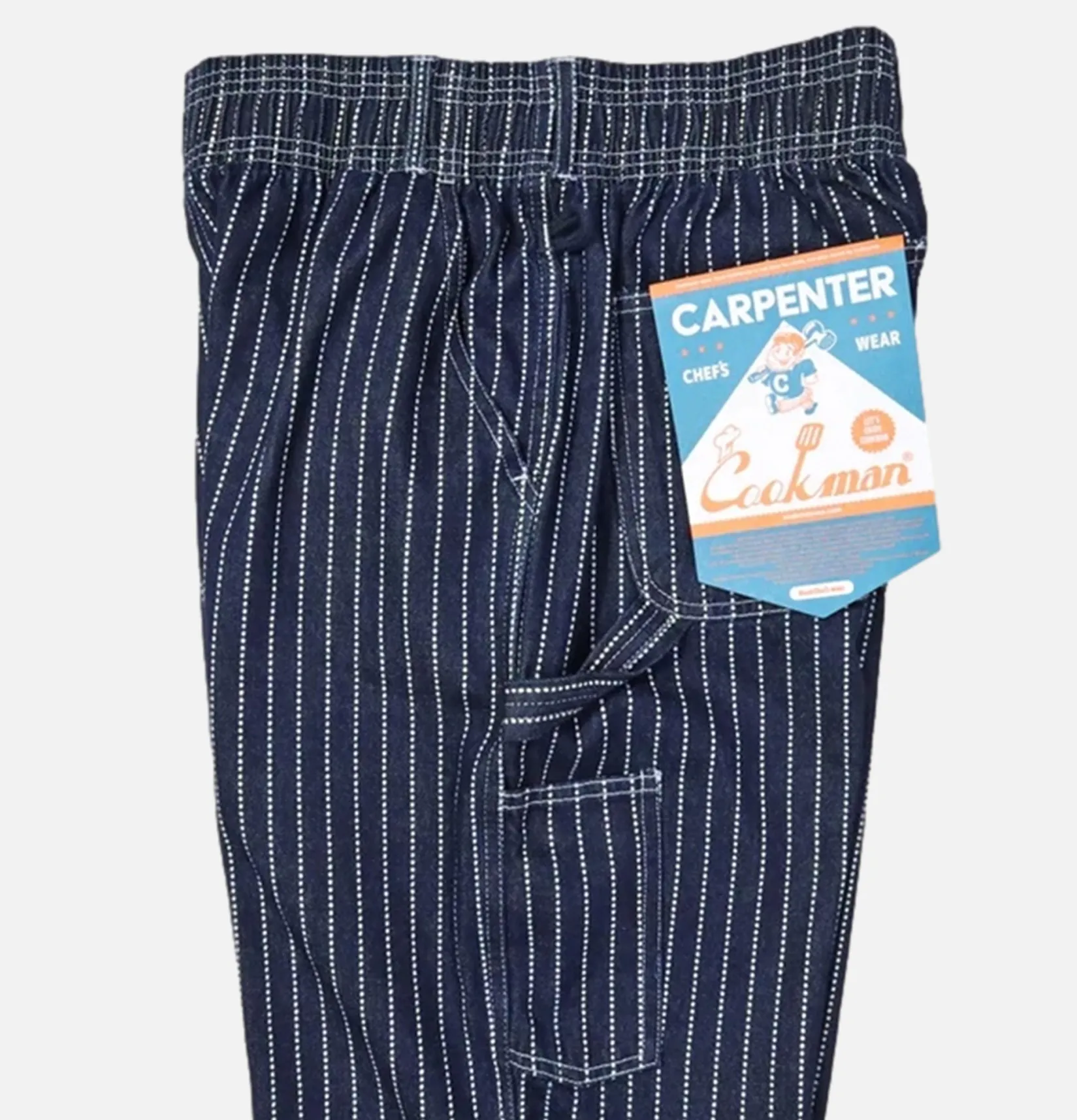 COOKMAN Work Pants<Chef Pant Carpenter Wabash Denim