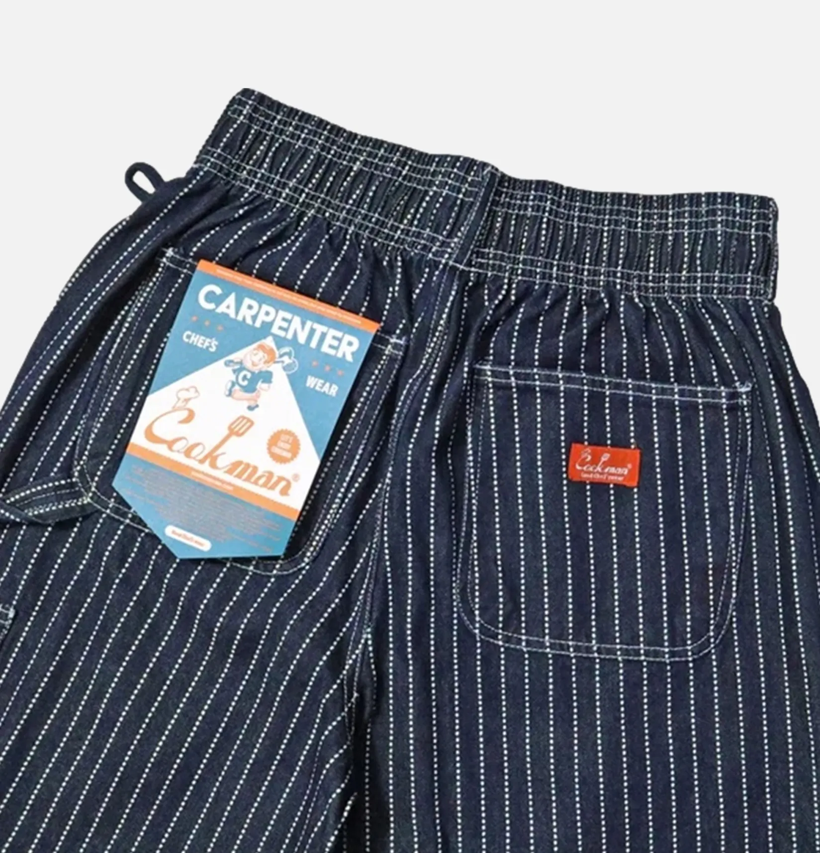 COOKMAN Work Pants<Chef Pant Carpenter Wabash Denim