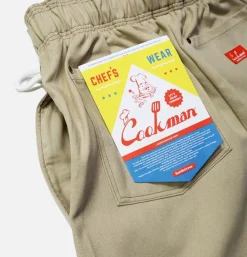 COOKMAN Shorts<Chef Short Front Pocket Beige
