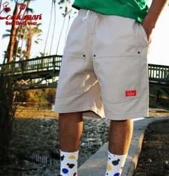 COOKMAN Shorts<Chef Short Front Pocket Beige