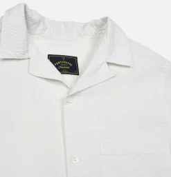 PORTUGUESE FLANNEL Chemises<Chemise Atlantico Camp White