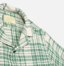 PORTUGUESE FLANNEL Chemises<Chemise Garden Plaid Shirt Green