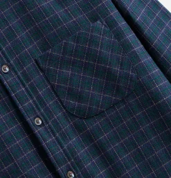 PORTUGUESE FLANNEL Chemises<Chemise Minerva Blue