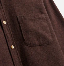 PORTUGUESE FLANNEL Chemises<Chemise Teca Brown