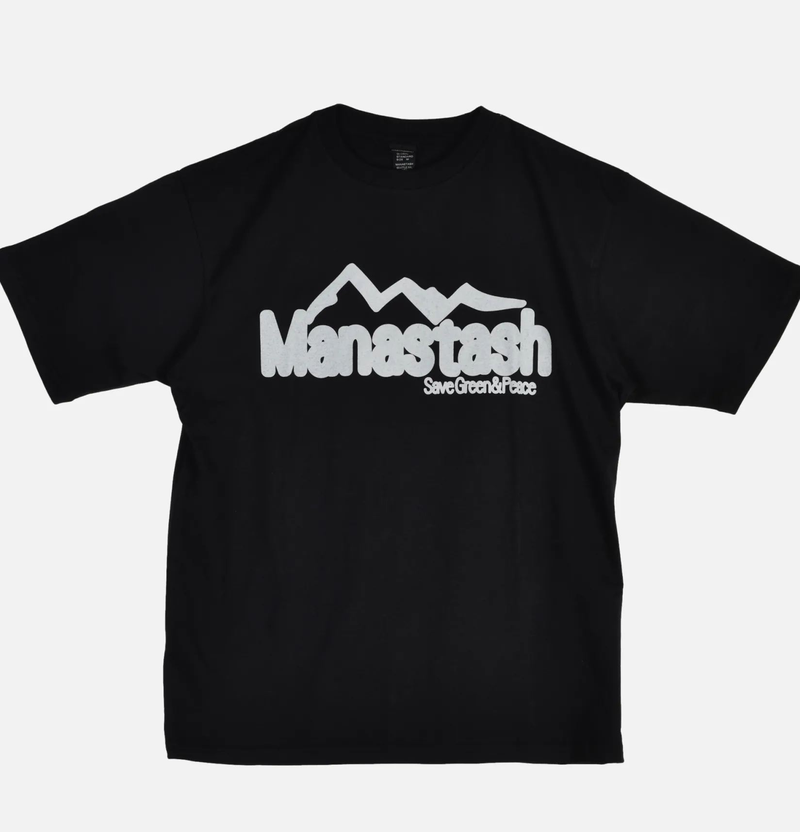 MANASTASH T-shirts<Citee Polepole Black