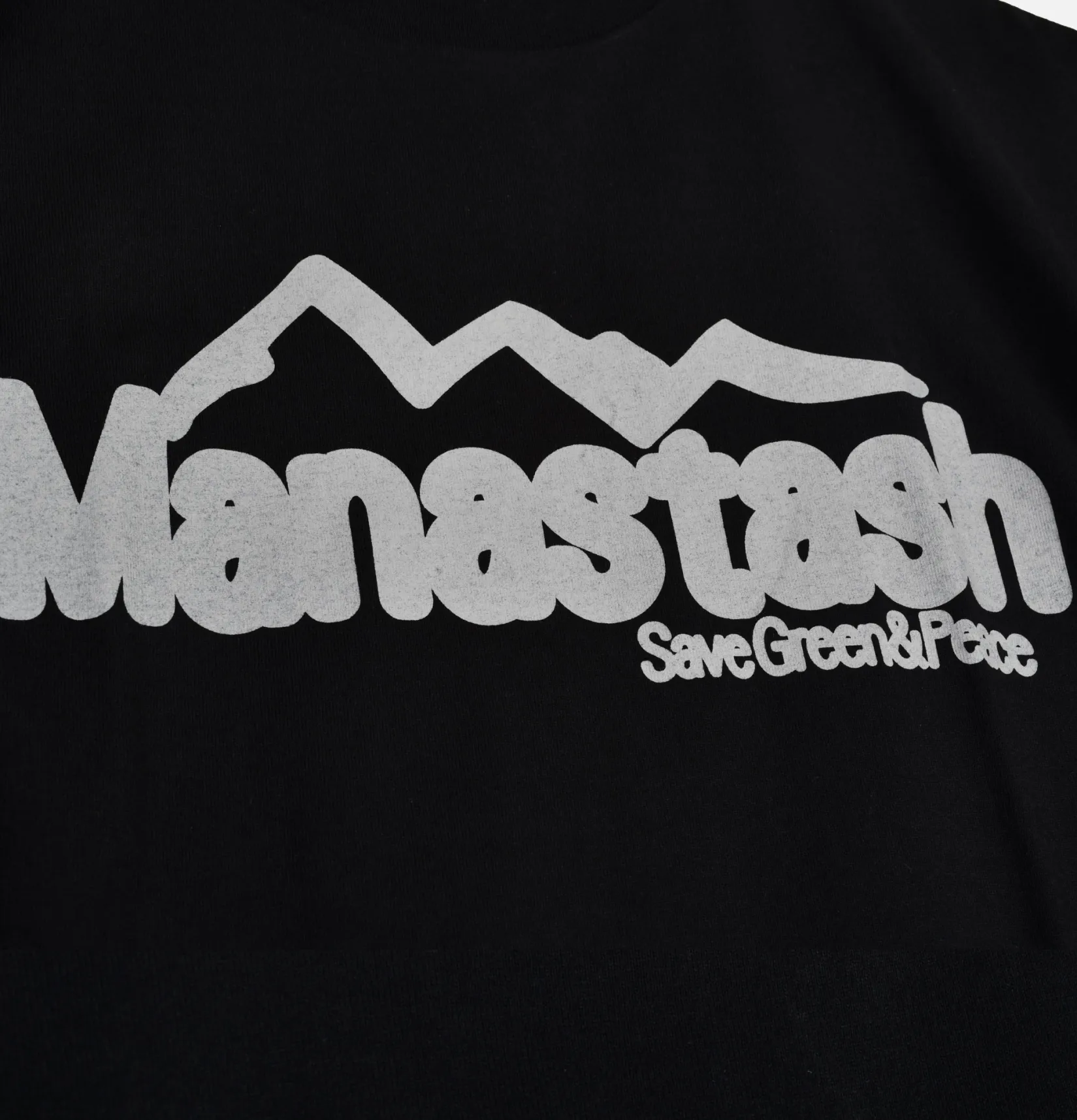 MANASTASH T-shirts<Citee Polepole Black