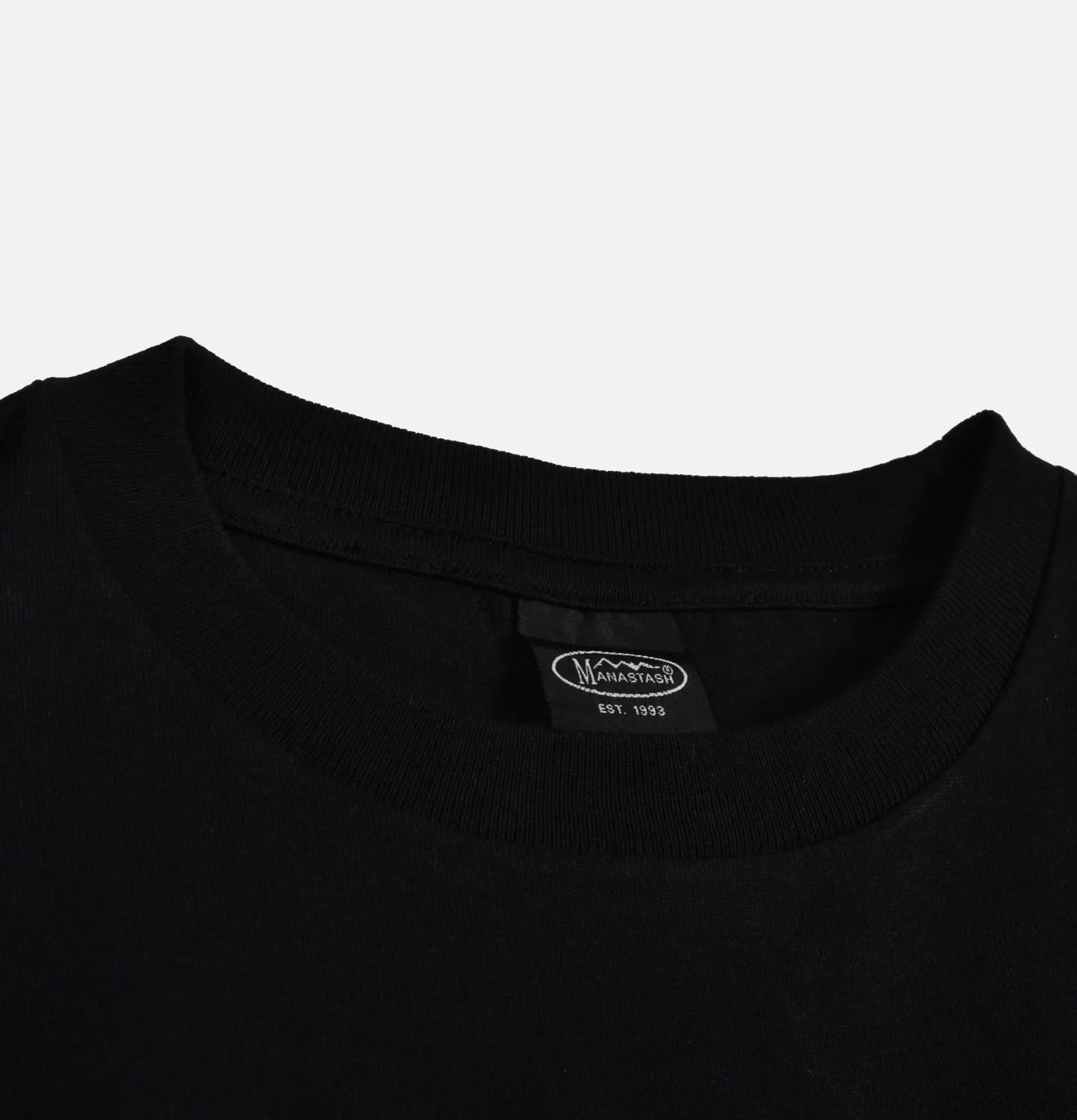 MANASTASH T-shirts<Citee Polepole Black
