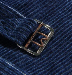 STANDARD TYPES Vestes<Corduroy Collar Jacket Denim