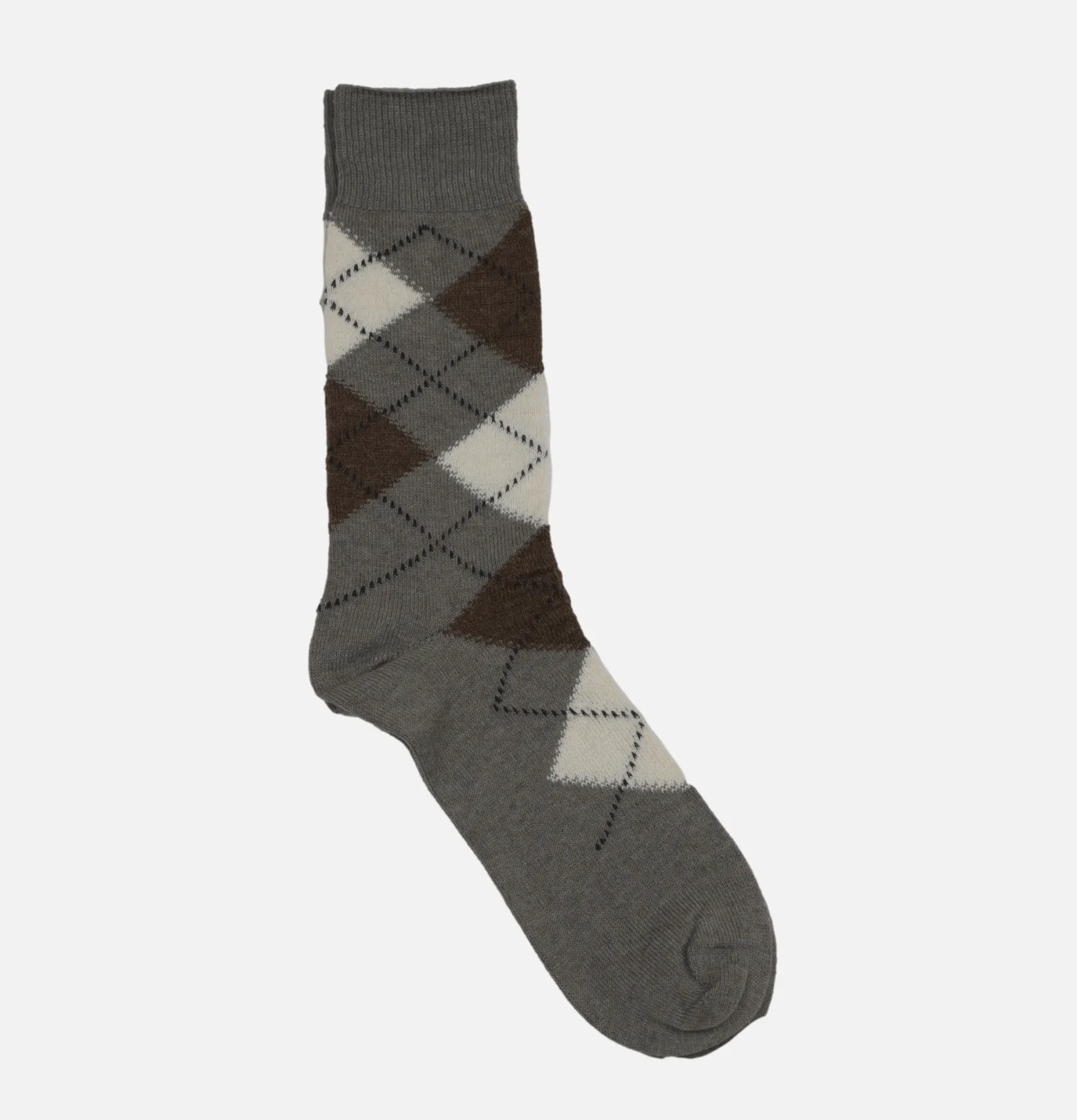 Femme YAHAE Autres|Chaussettes<Cotton Alpaca Yak Socks Dark Grey