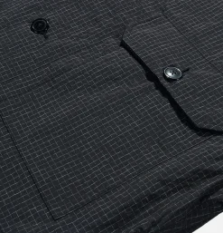 STANDARD TYPES Vestes<Cropped Work Jacket Check Noir