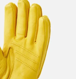 HESTRA Gants • Bonnets • Echarpes<Deerskin Gloves Yellow