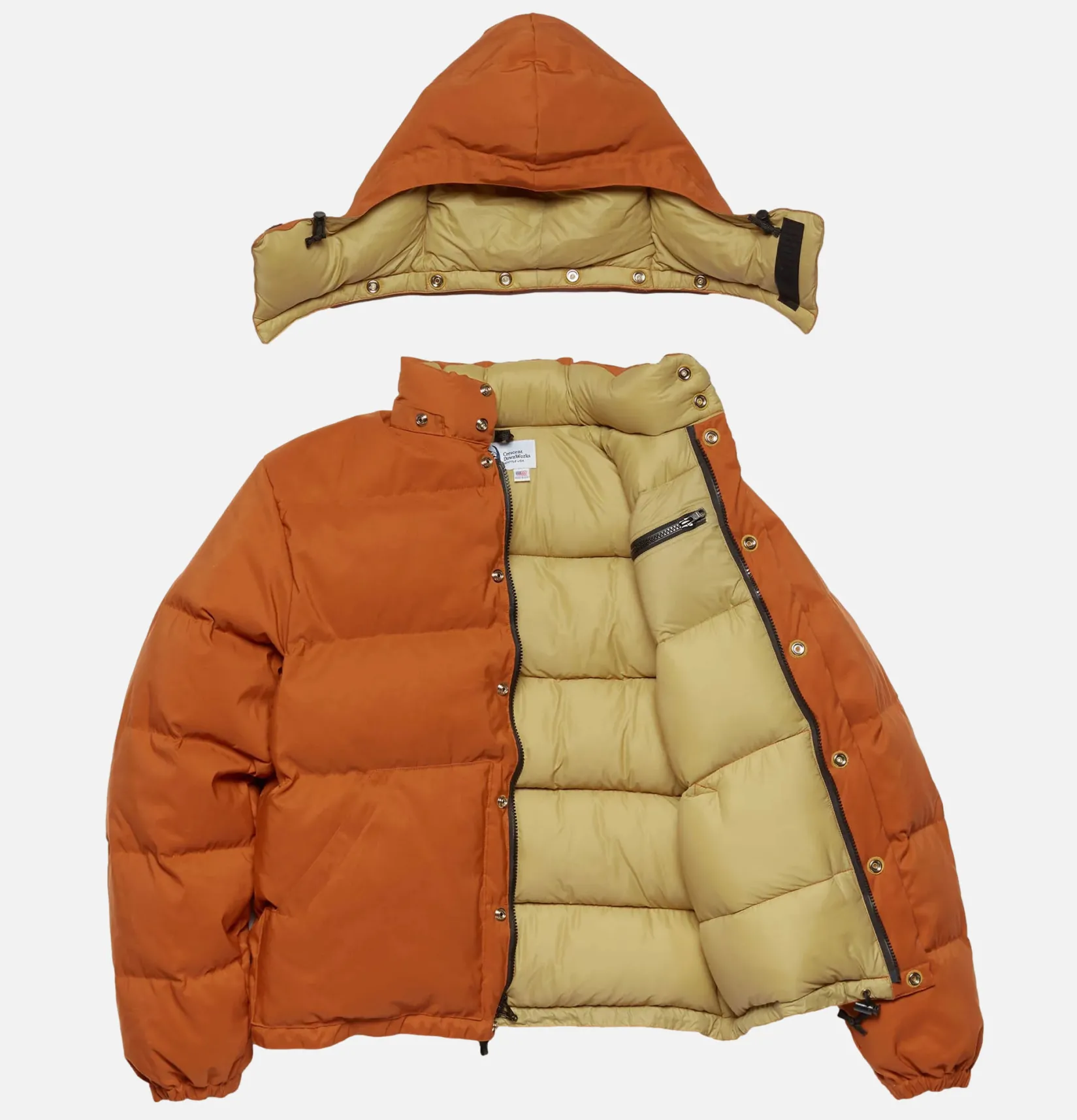CRESCENT DOWN WORKS Blousons & Manteaux<Down Sweater Jacket Rust