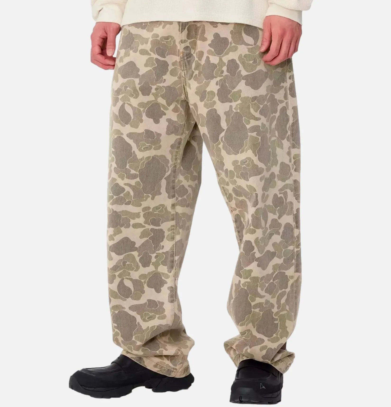 CARHARTT WIP Pantalons<Duck Landon Pant Noir Camo Duck