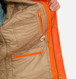 MANIFATTURA CECCARELLI Blousons & Manteaux<Fisherman Parka Orange