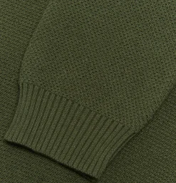 NITTO KNITWEAR Pulls & Cardigans<Gilet Youri Coton Green