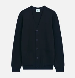 NITTO KNITWEAR Pulls & Cardigans<Gilet Youri Coton Navy