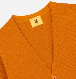 NITTO KNITWEAR Pulls & Cardigans<Gilet Youri Coton Ocre