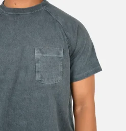 GOOD ON T-shirts<Heavy Raglan Pocket Tee Slate