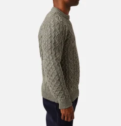 PEREGRINE Pulls & Cardigans<Hudson Aran Jumper Steel