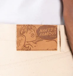 NAKED & FAMOUS Jeans<Jeans Easy Guy All Natural Ecru