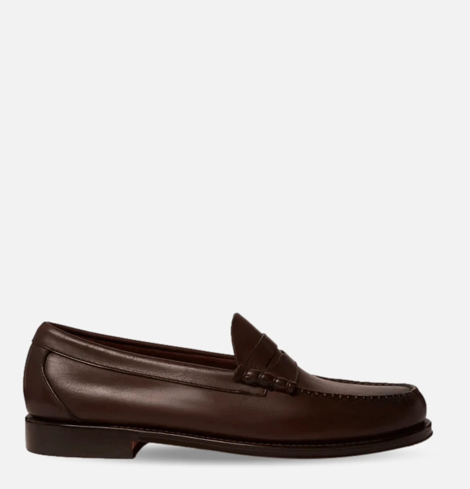 Homme G.H. BASS Mocassins<Larson Penny Loafers Soft Chocolate Leather