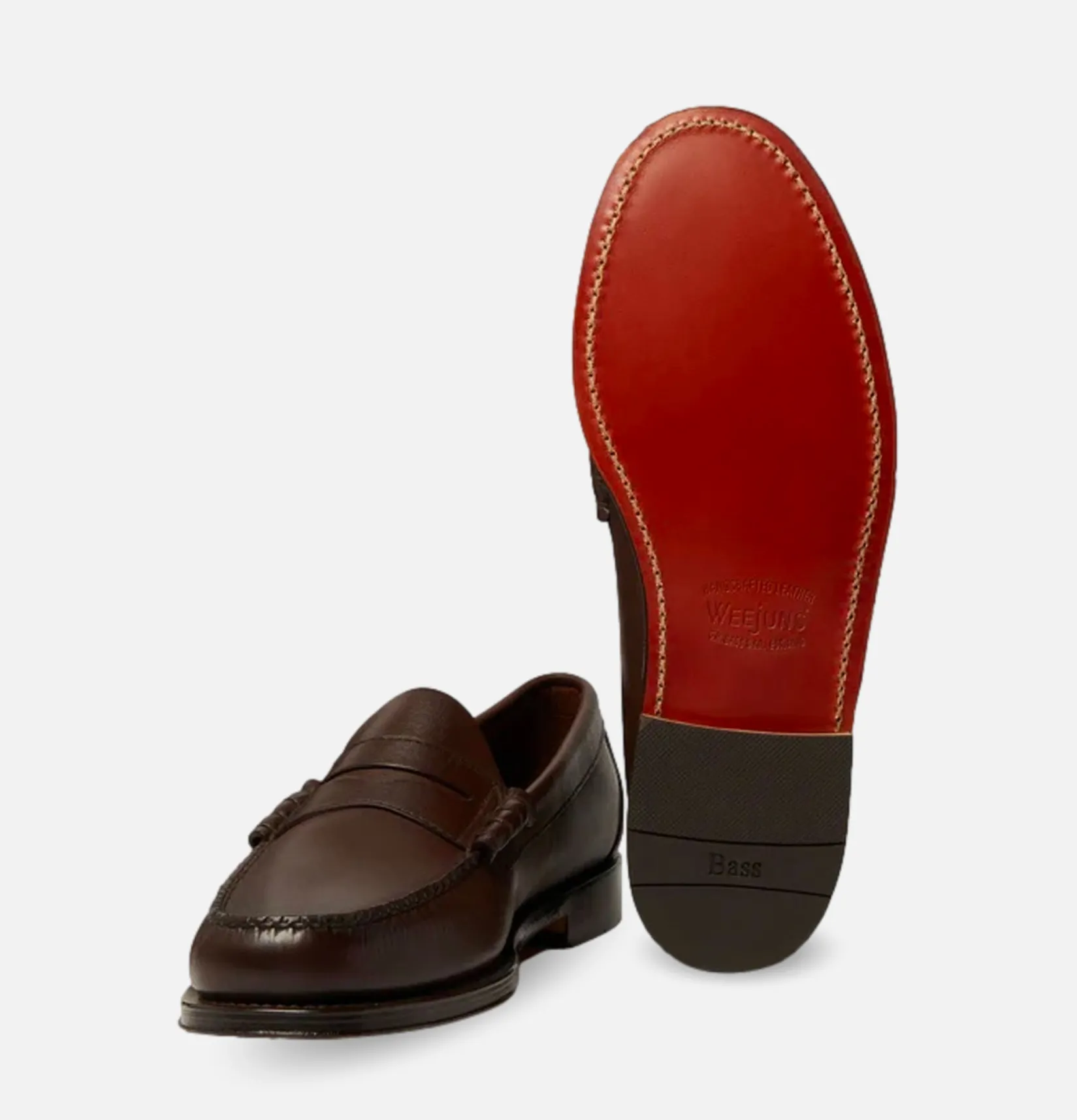 Homme G.H. BASS Mocassins<Larson Penny Loafers Soft Chocolate Leather