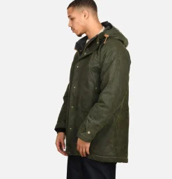 MANIFATTURA CECCARELLI Blousons & Manteaux<Long Moutain Parka Wax Green