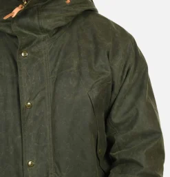 MANIFATTURA CECCARELLI Blousons & Manteaux<Long Moutain Parka Wax Green