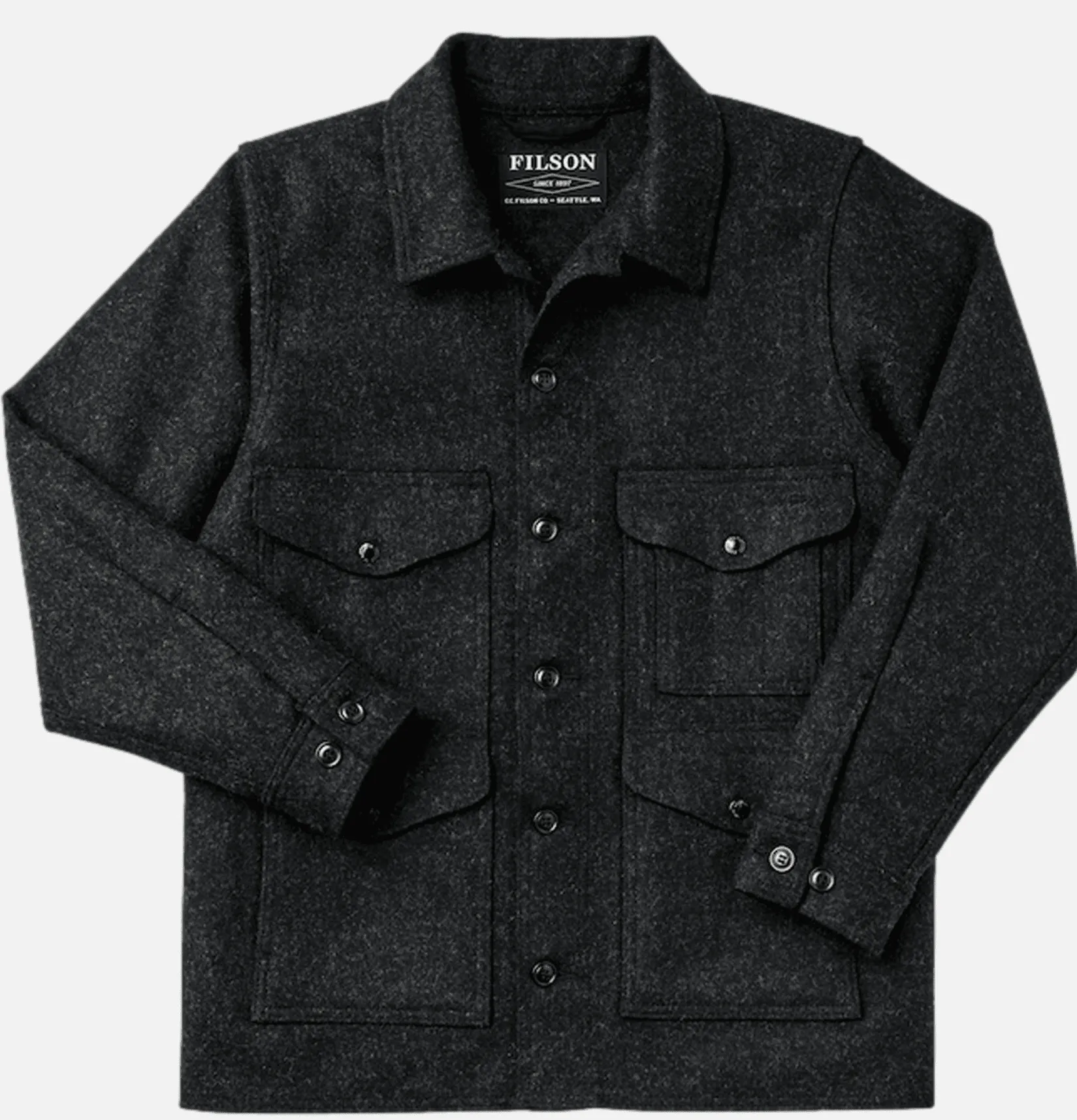 FILSON Blousons & Manteaux<Mackinaw Cruiser Charcoal
