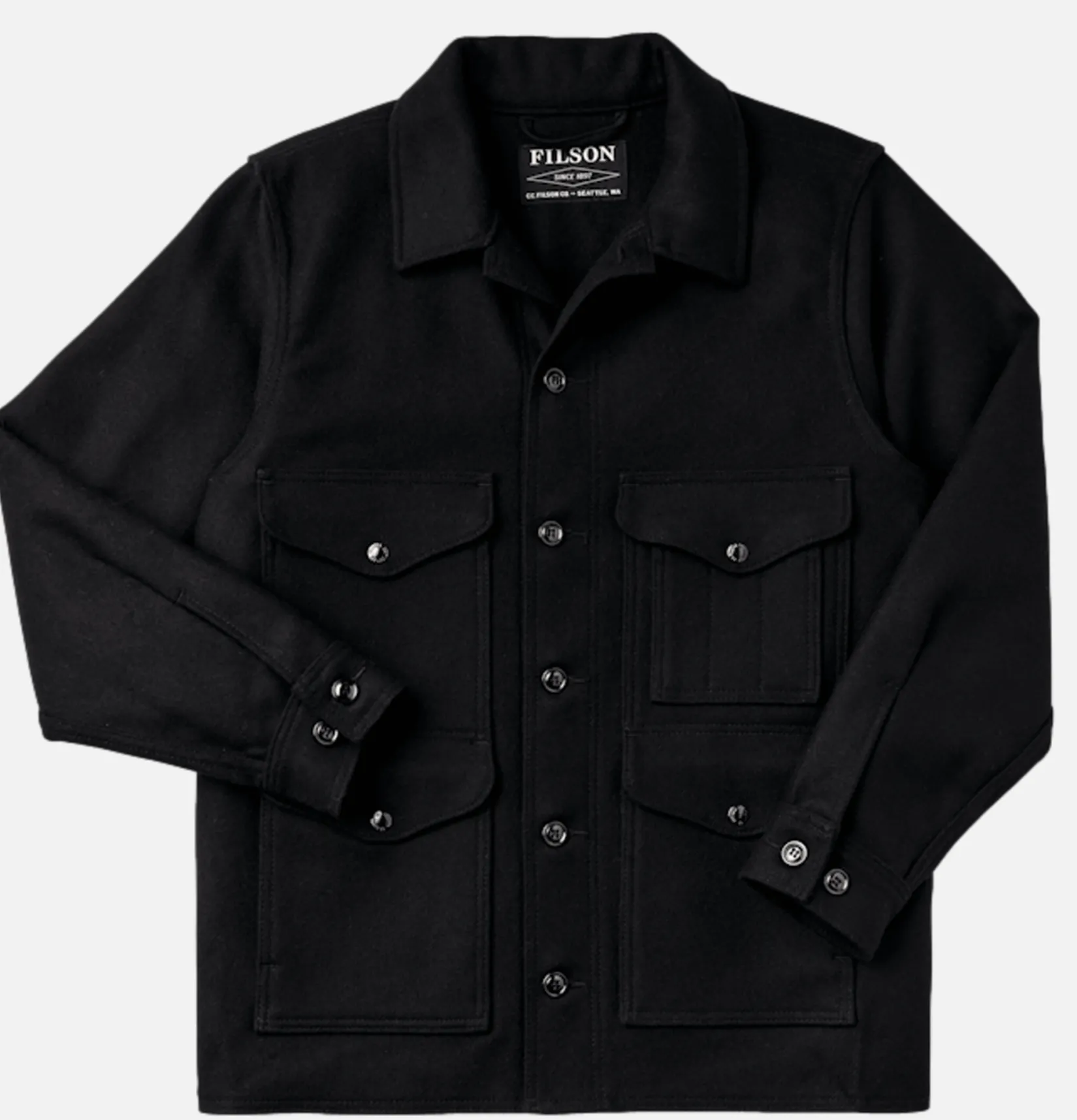 FILSON Blousons & Manteaux<Mackinaw Cruiser Navy