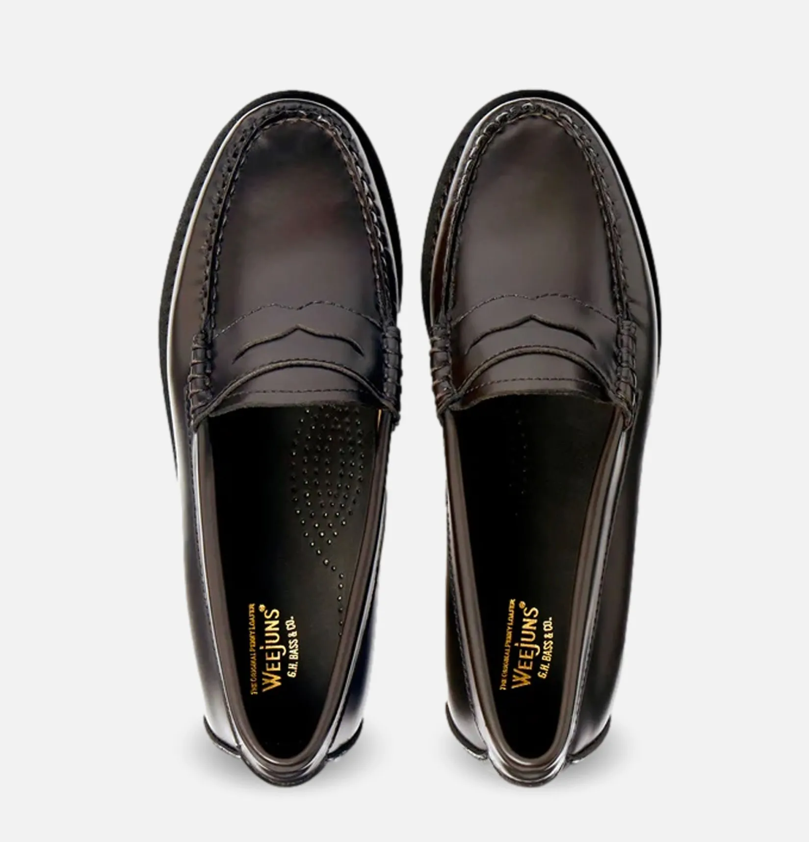 Femme G.H. BASS Chaussures<Mocassin Femme Weejun Chocolate