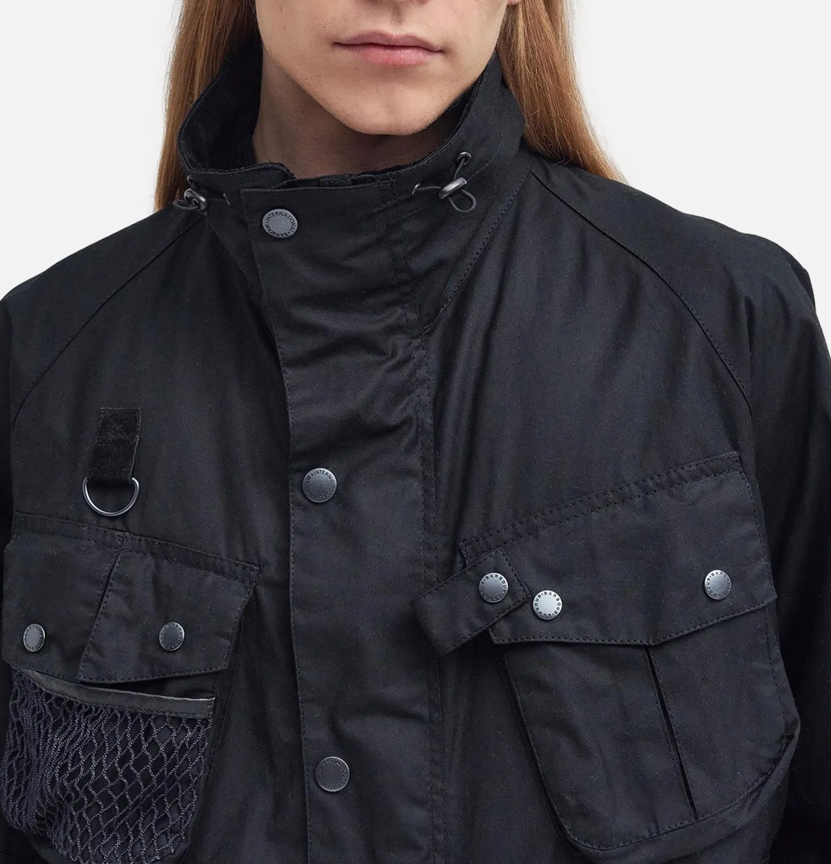 BARBOUR Blousons & Manteaux<Modified Dryfly Wax Jacket Noir