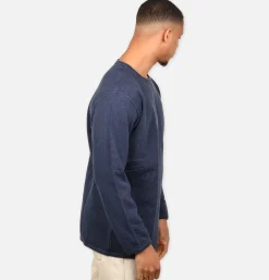 GOOD ON Sweats & Polaires<9oz Ls Crew Sweat Navy