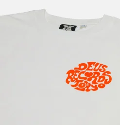 DEUS T-shirts<Paradigm Tee Vintage White