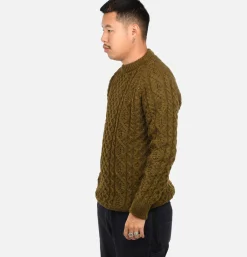 PEREGRINE Pulls & Cardigans<Pull Hudson Aran Khaki