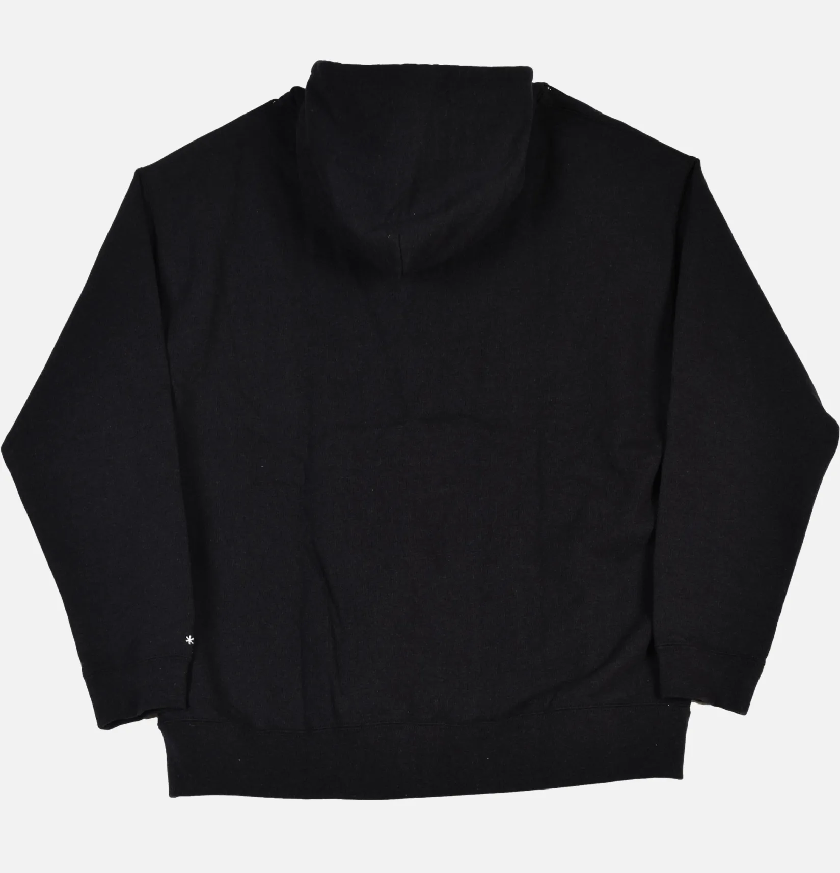 SNOW PEAK Sweats & Polaires<Recycled Cotton Zipup Hoodie Black