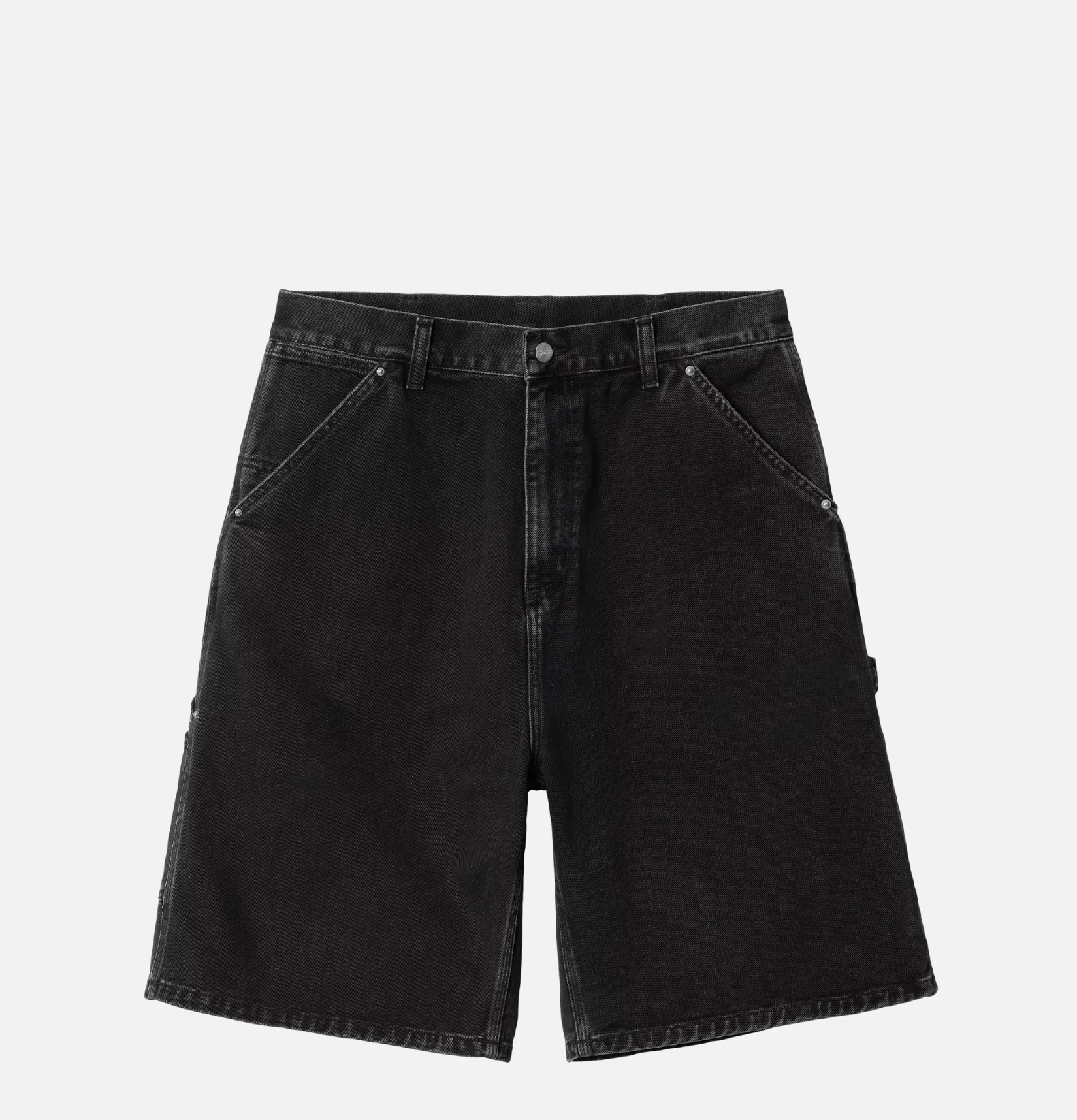 CARHARTT WIP Shorts<Rivet Short Black Stone Washed